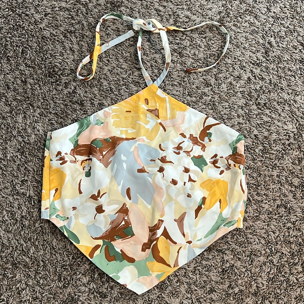 Abercrombie & Fitch Women's Bandeau Crop Top